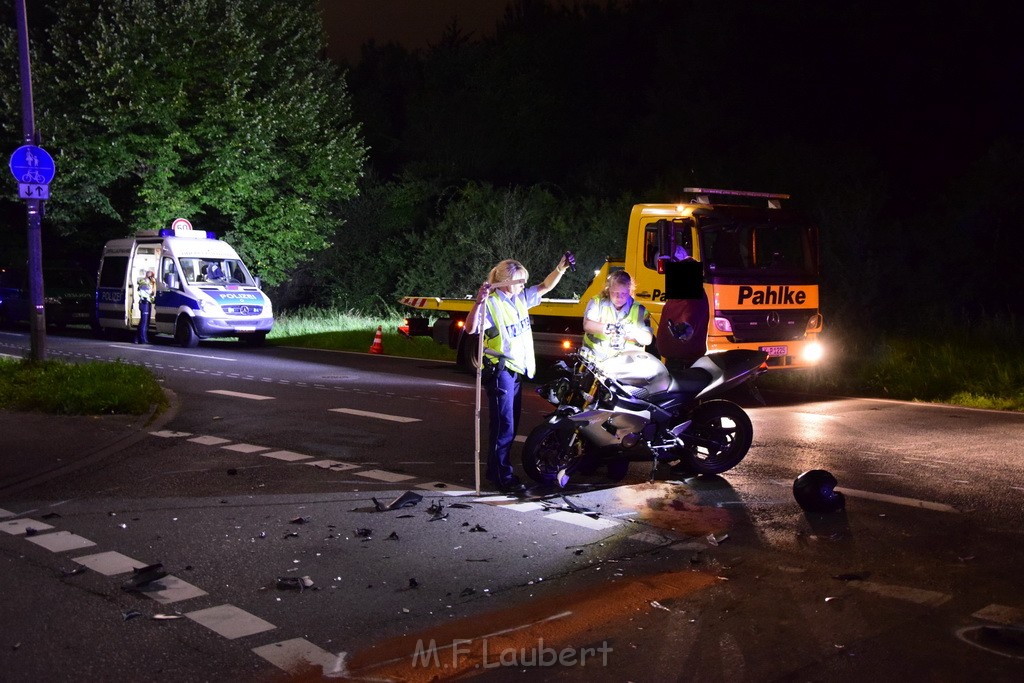 VU Krad Klein Traktor Koeln Hahnwald Bonner Landstr Unter den Birken P127.JPG - Miklos Laubert